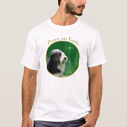 T-shirt Collie Paix (Devant)