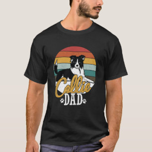 T-shirt Collie papa collie dogs papa chiens de promenade f