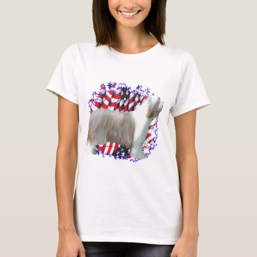 T-shirt Collie Patriot (Devant)