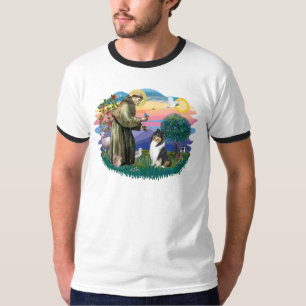 T-shirt Collie (tri-couleur)