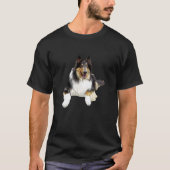 T-shirt Collie Tri Long Sleeve (Devant)