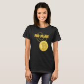 T-shirt Collier Bitcoin Pas de plan B Crypto Devise BTC Co (Devant entier)