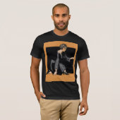 T-shirt Collier cassé de perle (Devant entier)