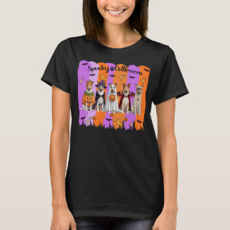 T-shirt Collies Halloween