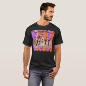 T-shirt Collies Halloween (Devant entier)