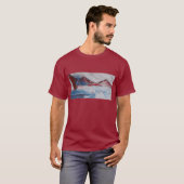 T-SHIRT COLLINES ROUGES DE L'ICEBERG (Devant entier)