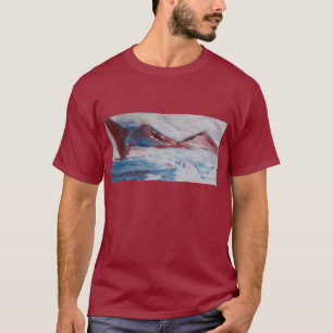 T-SHIRT COLLINES ROUGES DE L'ICEBERG