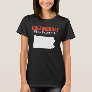 T-shirt Collingdale Pennsylvanie USA State America Travel