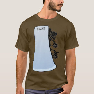 T-shirt Collins Ax Head avec Silhouette Forêt