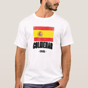 T-shirt Colmenar Espagne Es Drapeau Ville - Bandera Ropa -
