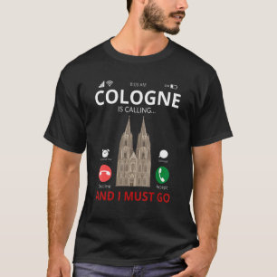 T-shirt Cologne appelle Allemagne Souvenir