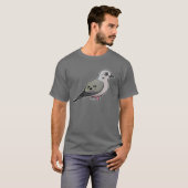 T-shirt Colombe de deuil (Devant entier)