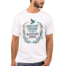 Colombe de la paix et couronne florale, un design