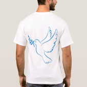 T-shirt colombe de paix (Dos)