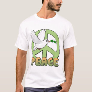 T-shirt Colombe et symbole de paix