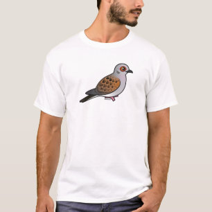 T-shirt Colombe européenne de tortue