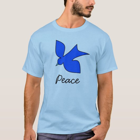 T-shirt Colombe paisible (Devant)