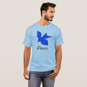 T-shirt Colombe paisible (Devant entier)
