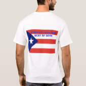 T-shirt colombia_flag, COLO-RICAN : (KOLO'- RIKAN) BEBE (Dos)