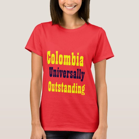 T-shirt Colombie (Devant)