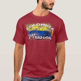 T-shirt Colombie Bogota South Mormon LDS Mission Cadeau