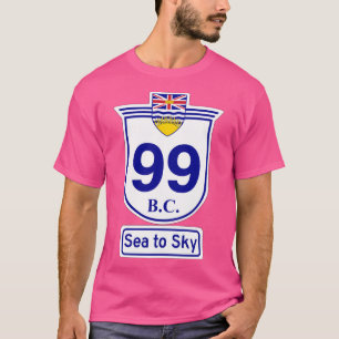 T-shirt Colombie-Britannique 99 - Sea To Sky Active
