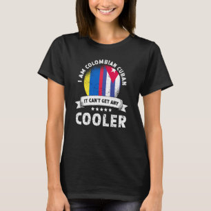 T-shirt Colombie Drapeau Cuba Gros Patriot Pays Citoyen P