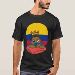 T-shirt Colombie Drapeau Fière Colombien Hispanique Petit