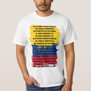 T-shirt Colombie - Himno Nacional