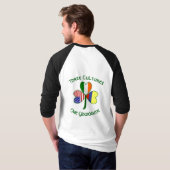 T-shirt Colombie Irlande USA Shamrock Drapeau Personnalisé (Dos entier)