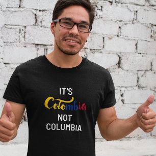 T-shirt Colombie pas Colombie