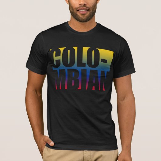 T-shirt Colombien (Devant)
