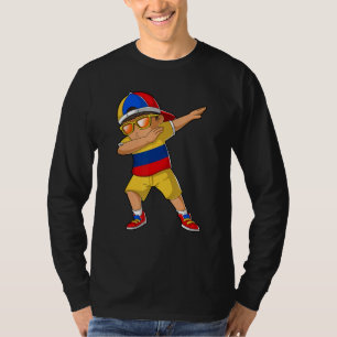 T-shirt Colombien garçon Colombie Enfant patriotisme Racin