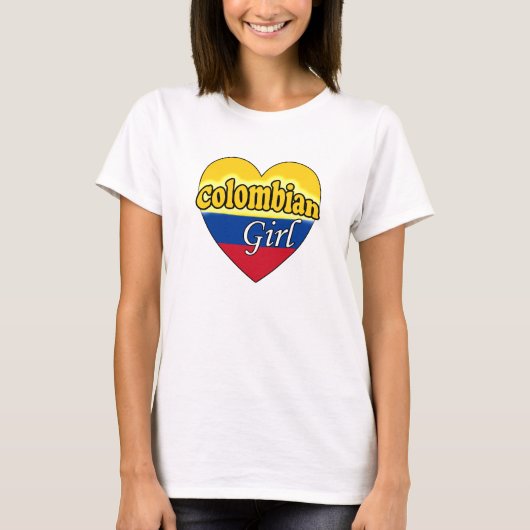 T-shirt Colombienne (Devant)
