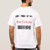 T-shirt Colon de Mars (Dos)