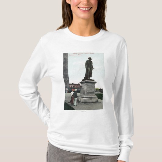 T-shirt Colonel William Prescott Statue Scene (Devant)