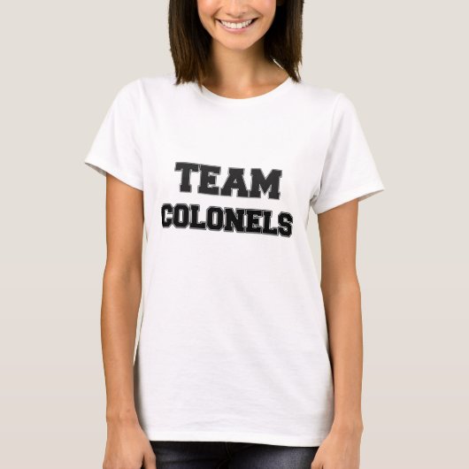 T-shirt Colonels d'équipe (Devant)