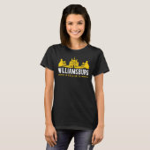 T-shirt Colonial Williamsburg Virginia Design (Devant entier)
