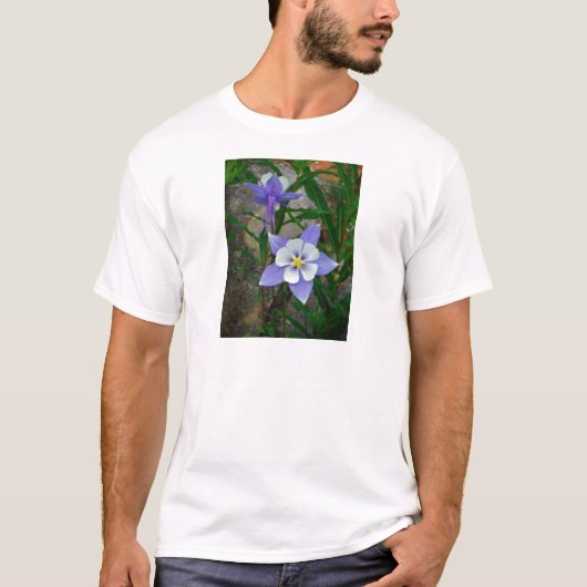 T-shirt Colonne bleue (Devant)