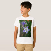 T-shirt Colonne bleue (Devant entier)