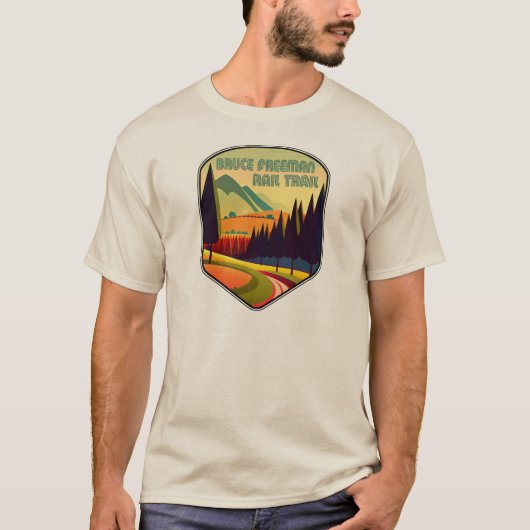 T-shirt Colonnes du sentier ferroviaire Bruce Freeman (Devant)