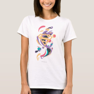 T-shirt Color Splash Orange