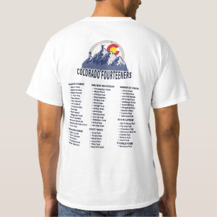 T-shirt Colorado 14ers Fourtins Montagne Souvenirs