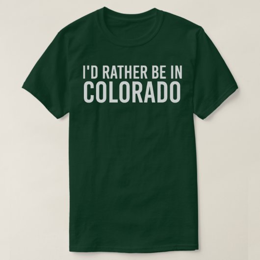 T-shirt colorado 35 (Design devant)