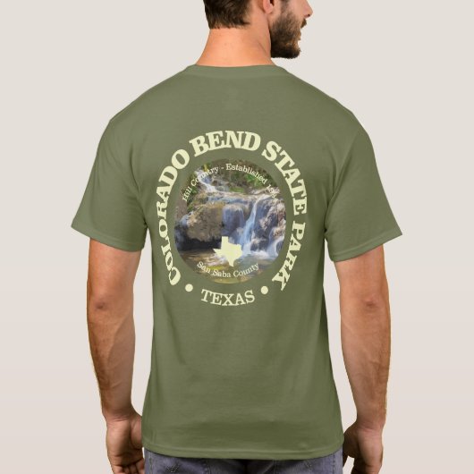 T-shirt Colorado Bend SP (Dos)