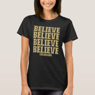 T-shirt Colorado Boulder Nous Venons Colorado Boulder We C