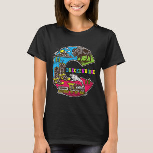 T-shirt Colorado Colorado Breckenridge Mountains Randonnée