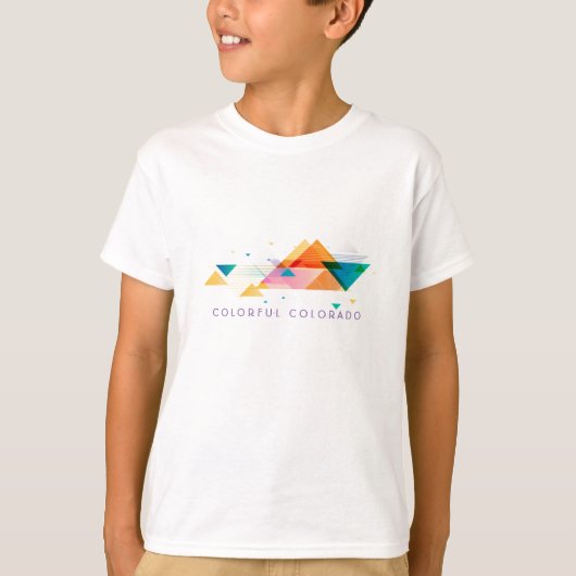 T-shirt Colorado coloré (Devant)