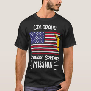 T-shirt Colorado Colrado Springs Mormon LDS Mission Cadeau