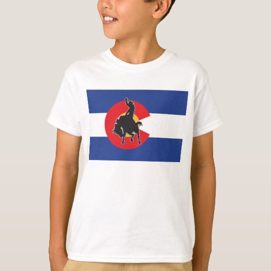 T-shirt Colorado Cowboy (Devant)